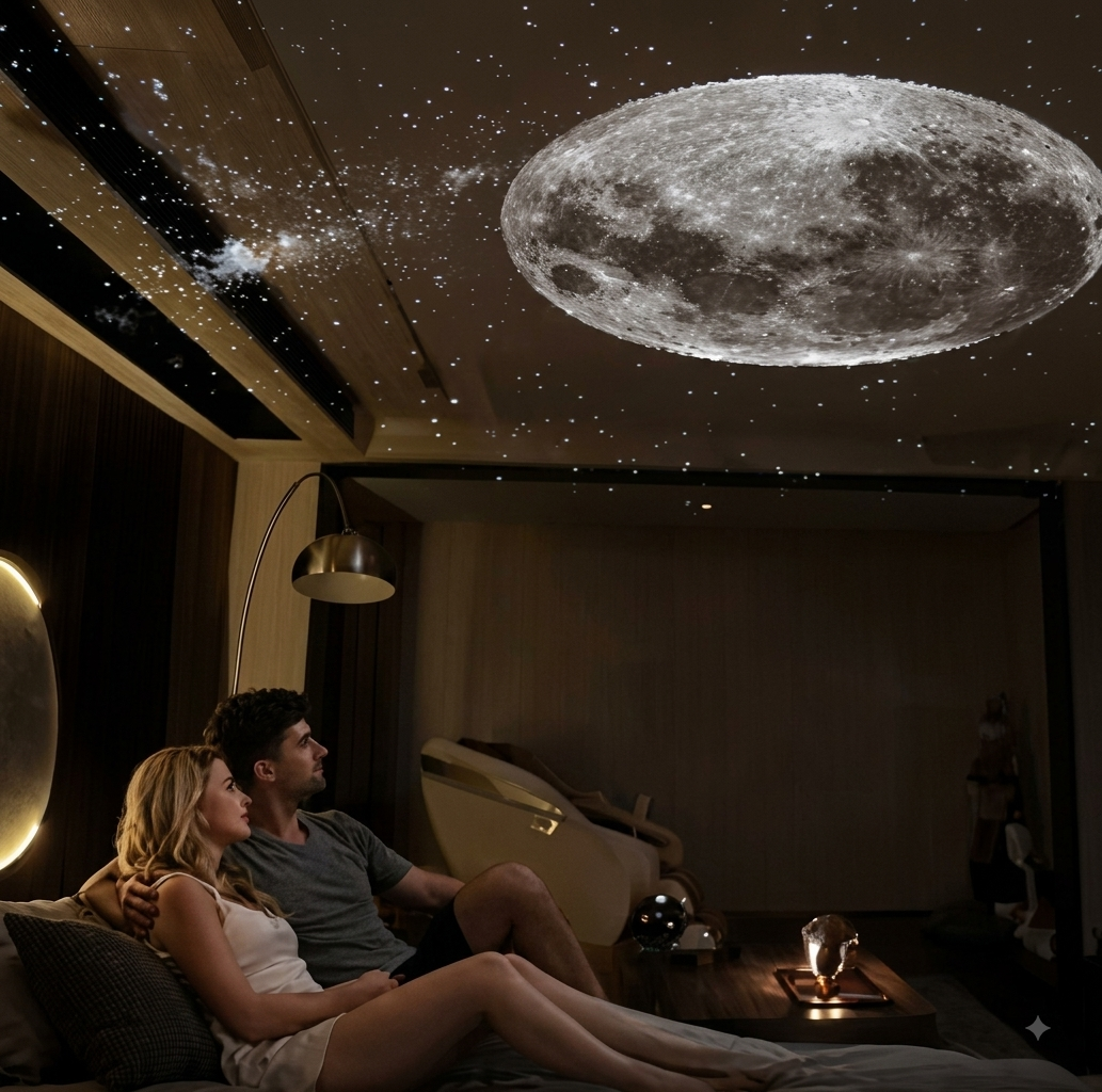 360° Galaxy Projector