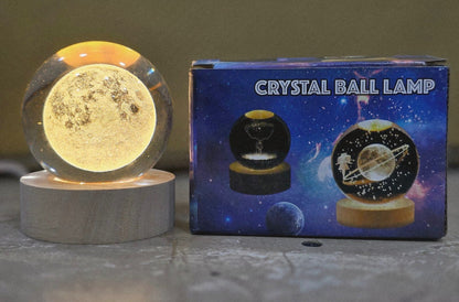 3D Planet Moon Night Light