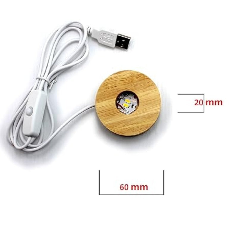 3D Planet Moon Night Light