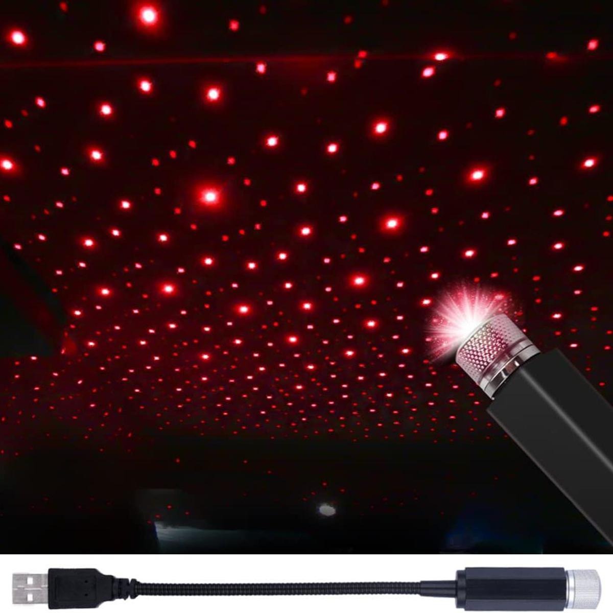 Starry Laser Night Light For Home & Car Roof Decoration