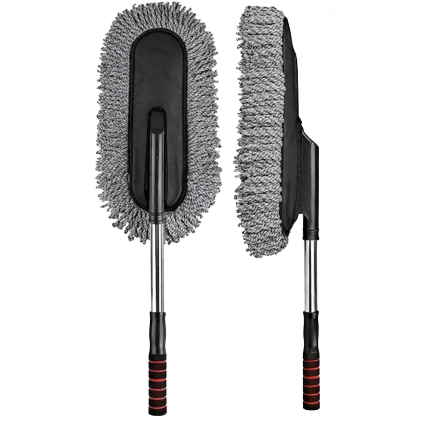 Maximus Car Big Duster and Wash Brush - Dusting for Car | Microfiber Expandable Wet & Dry Use Duster