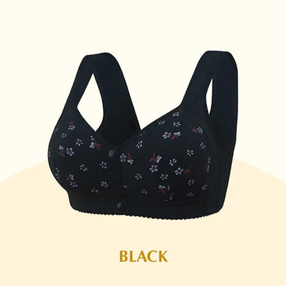 Anti Sagging Front Open Cooling Cotton Bra - Pack Of  3