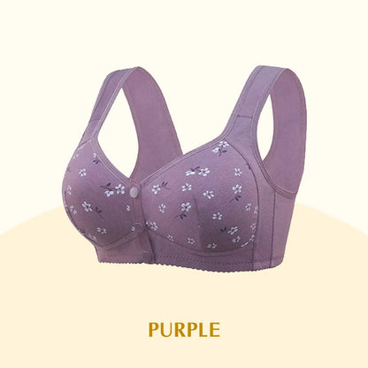 Anti Sagging Front Open Cooling Cotton Bra - Pack Of  3