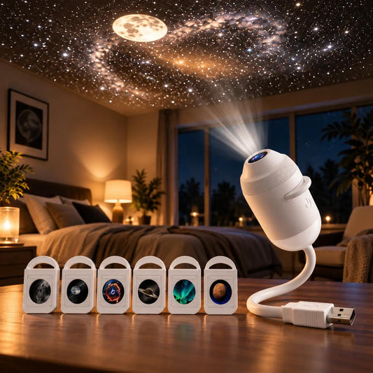 6-in-1 Galaxy Projector Night Light
